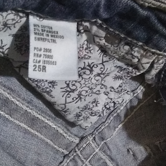 Big Star Remy Low Rise Boot 25R Stretchy Jeans - Picture 5 of 8